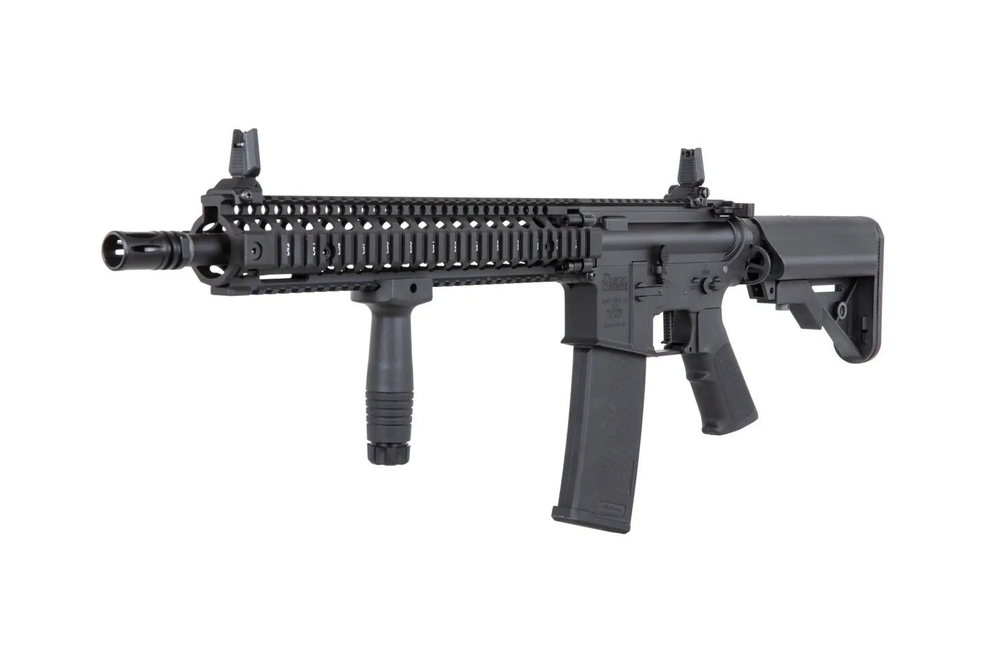 Specna Arms Daniel Defense® MK18 SA-P26 Prime™ Aster II ETU Brushless Motor Airsoft Replika - Black
