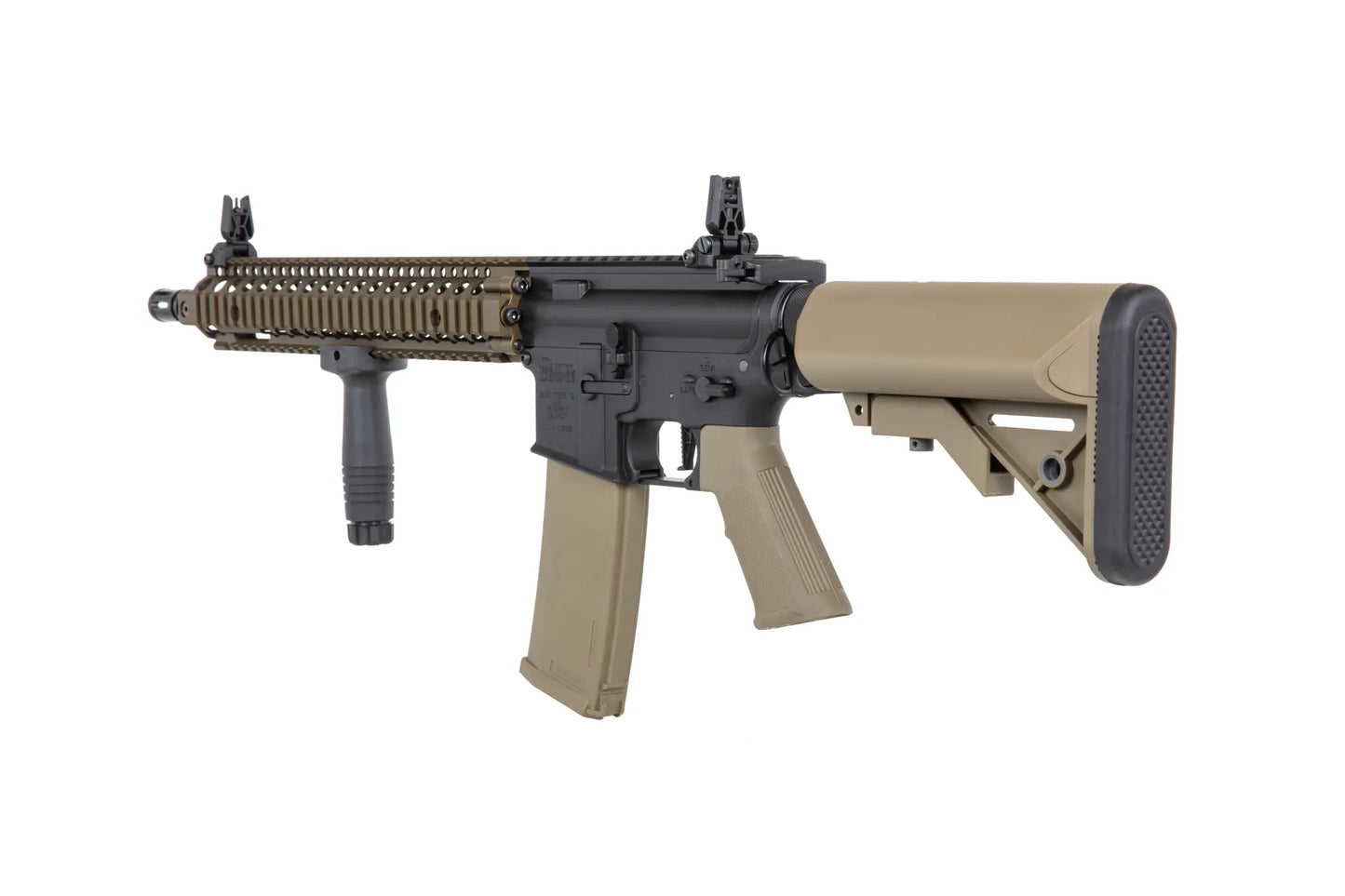 Specna Arms Daniel Defense® MK18 SA-P26 Prime™ Aster II ETU Brushless Motor Airsoft Replika - Chaos Bronze