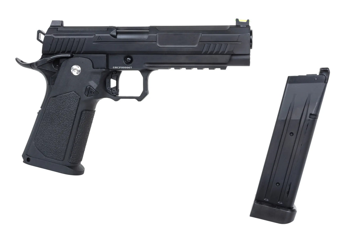 Arcturus Hi-Capa Vanguard 5" GBB pistole (Optics ready) – melna