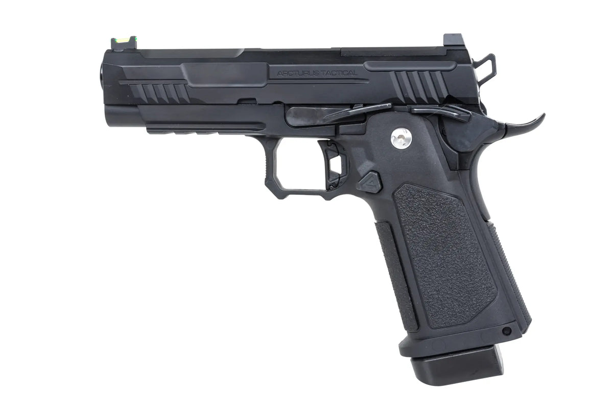 Arcturus Hi-Capa Vanguard 4,3" GBB pistole (Optics ready) – melna