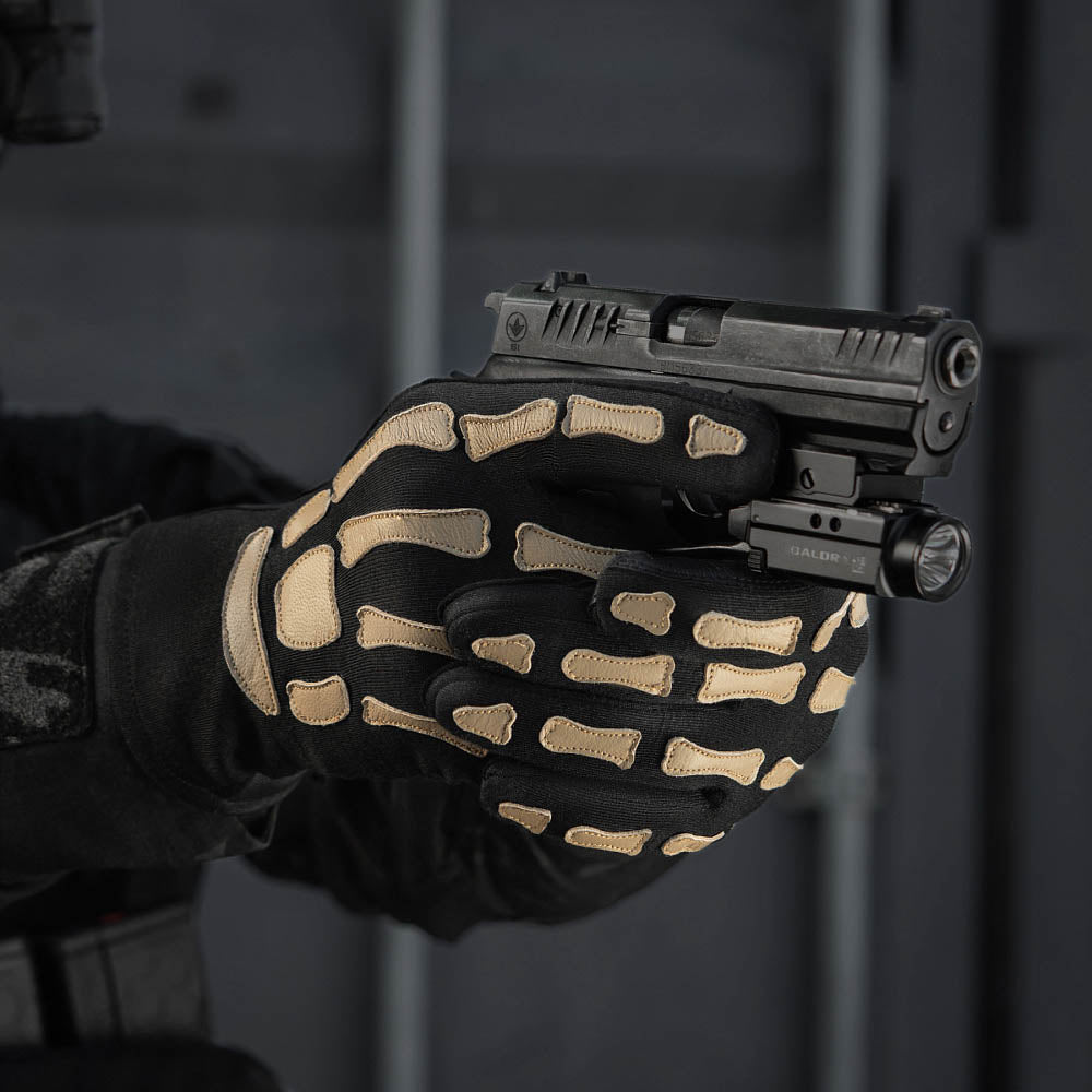 M-Tac Cimdi Skeleton Nomex - Black/Coyote