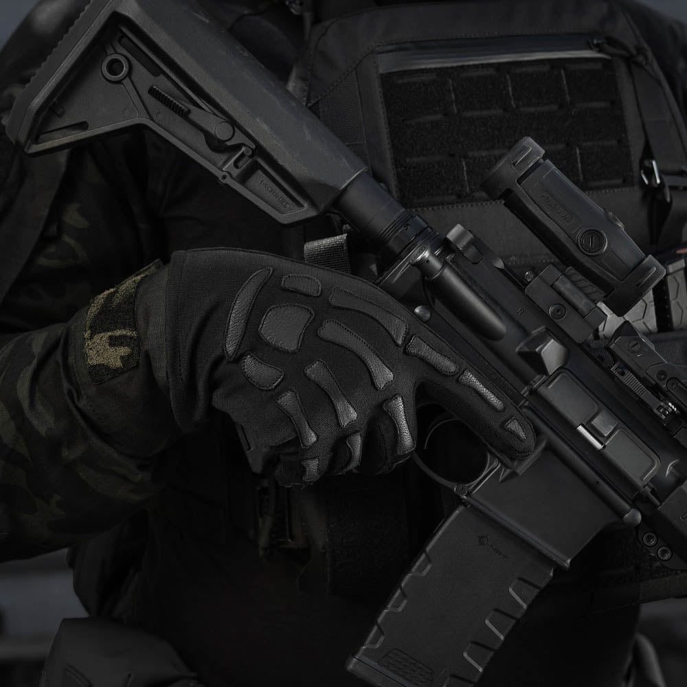 M-Tac Cimdi Skeleton Nomex - Black