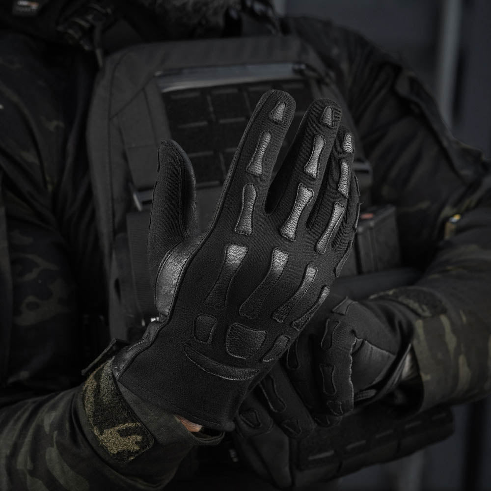 M-Tac Cimdi Skeleton Nomex - Black