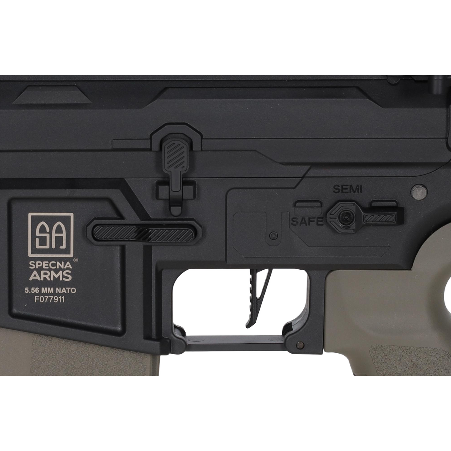 Specna Arms SA-F03 FLEX™ Gen.2 BLDC™ HAL ETU™ Replika - Olīvu