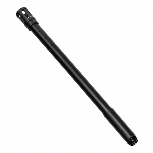 Valken 1-daļīgs 16" Paintball stobrs – Melns – Tippmann Custom 98 vītne