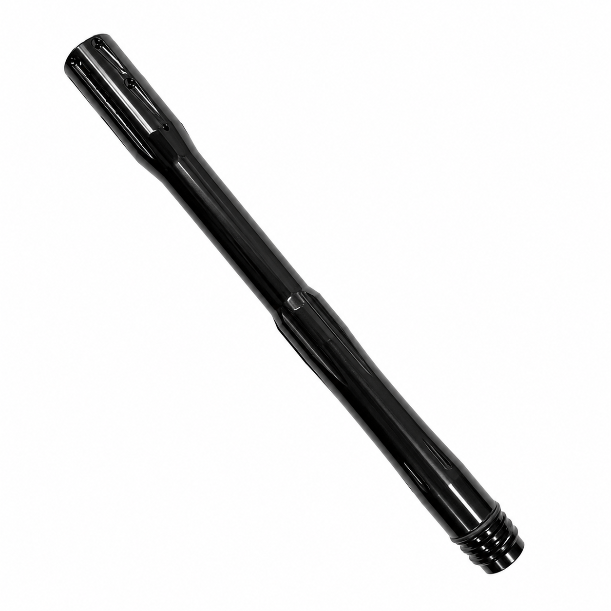 32 Degrees Quiet Riot 12" Paitball stobrs – Melns – Tippmann Custom 98 vītne