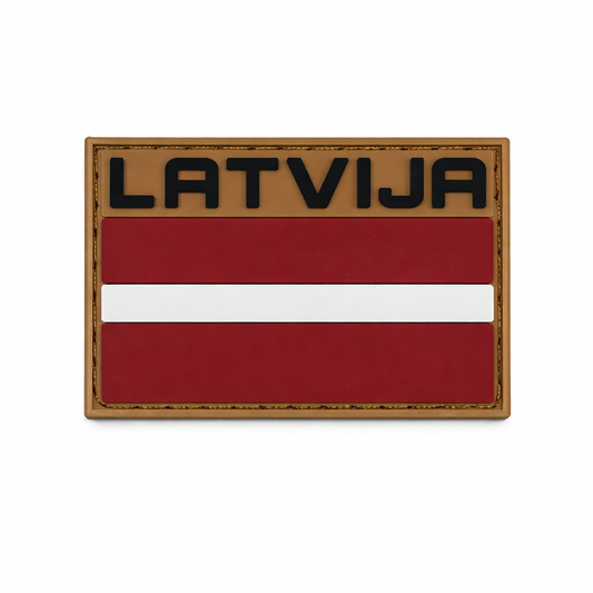 Uzšuve Latvija PVC (liela)