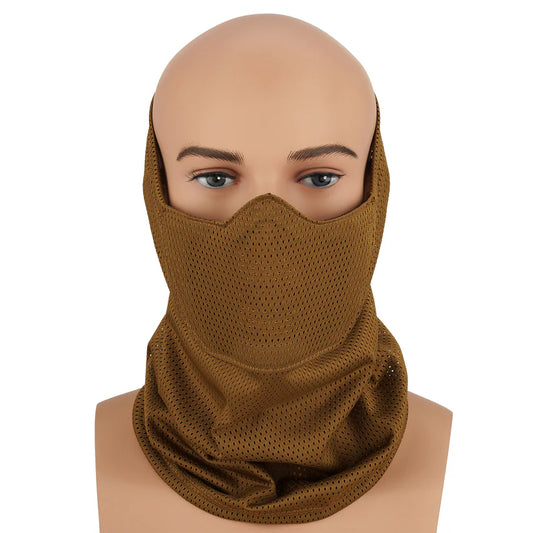 Cygnus Armory Face Warrior Defender Aizsargmaska - Coyote