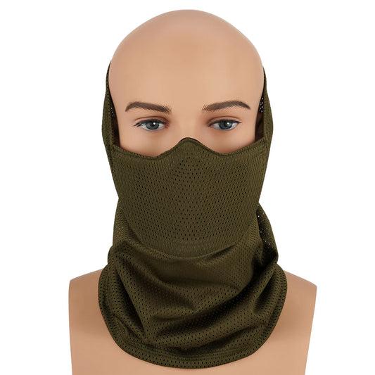 Cygnus Armory Face Warrior Defender Aizsargmaska - Olive