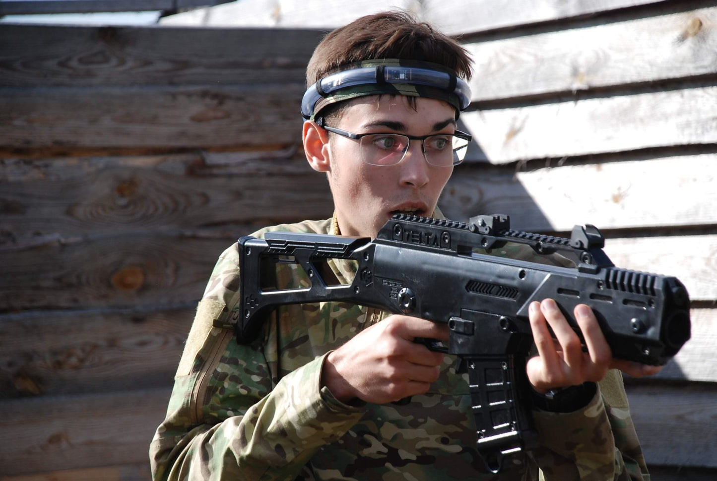 Used laser tag LSD Raven set for entertainment business