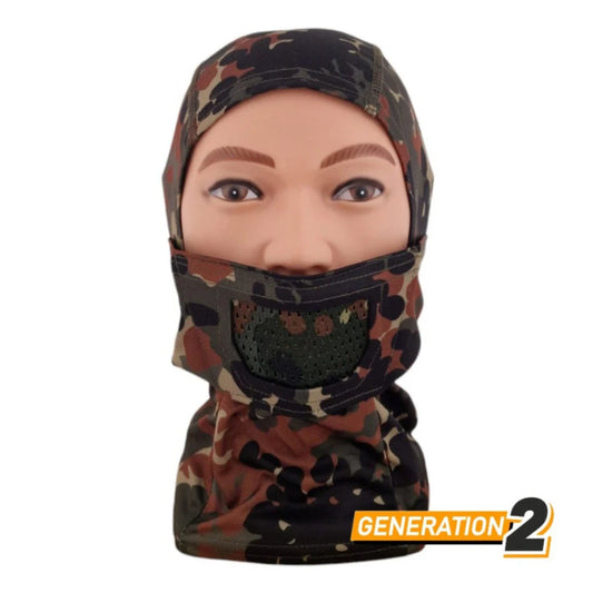Cygnus Armory Fullface Warrior Aizsargmaska - Flecktarn