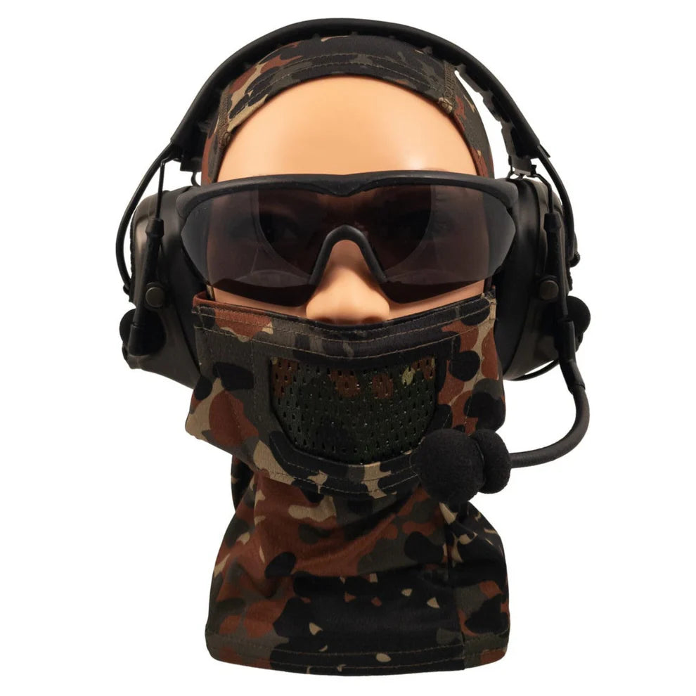 Fullface Warrior Protective Mask - Multicam Tropic