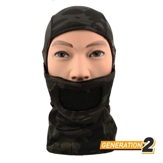Fullface Warrior Protective Mask - Multicam Tropic