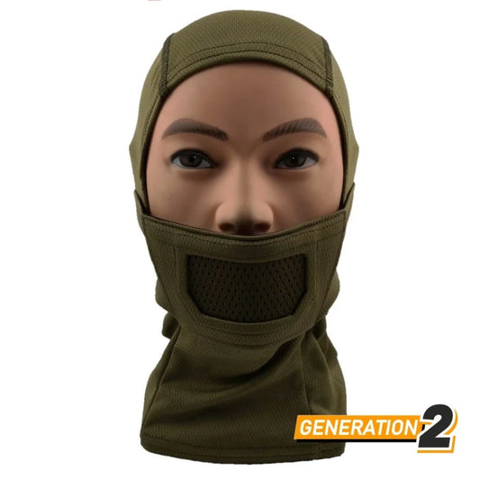 Fullface Warrior Protective Mask - Multicam Tropic