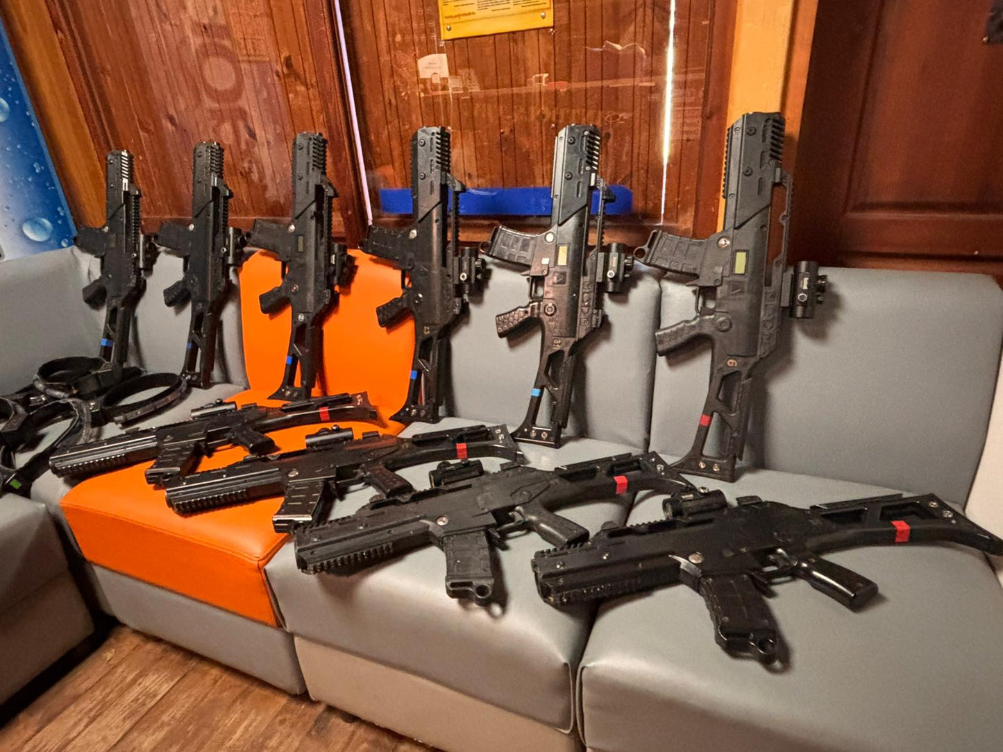 Used laser tag LSD Raven set for entertainment business