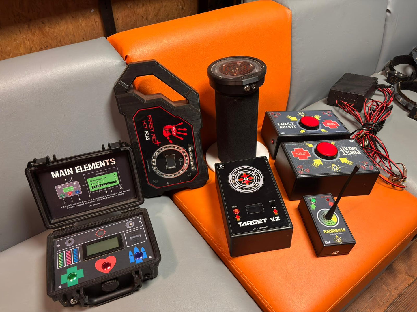 Used laser tag LSD Raven set for entertainment business