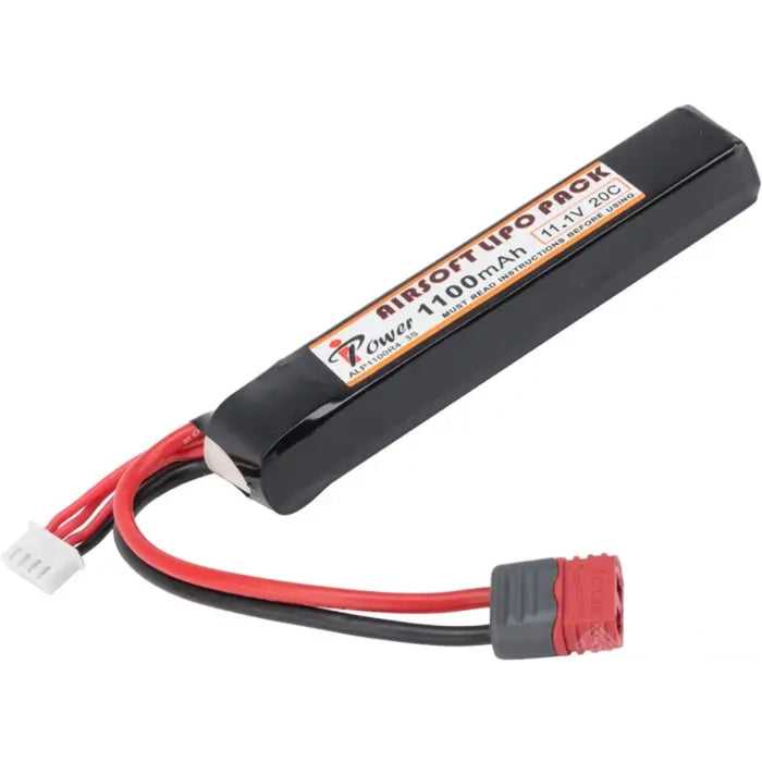 Akumulators iPower LiPo 11.1V 1000mah 20c - Deans
