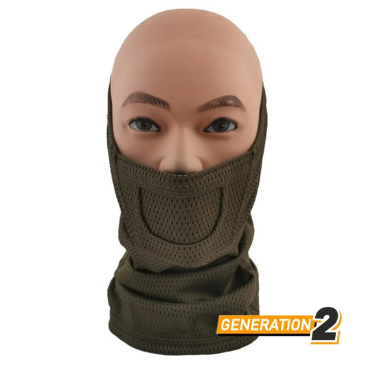 Cygnus Armory Face Warrior Aizsargmaska - Olive