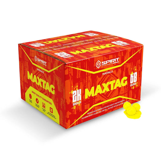 Peintbola Bumbiņas Maxtag Spirit 68 Cal. (2000 gab.) - Yellow/Yellow