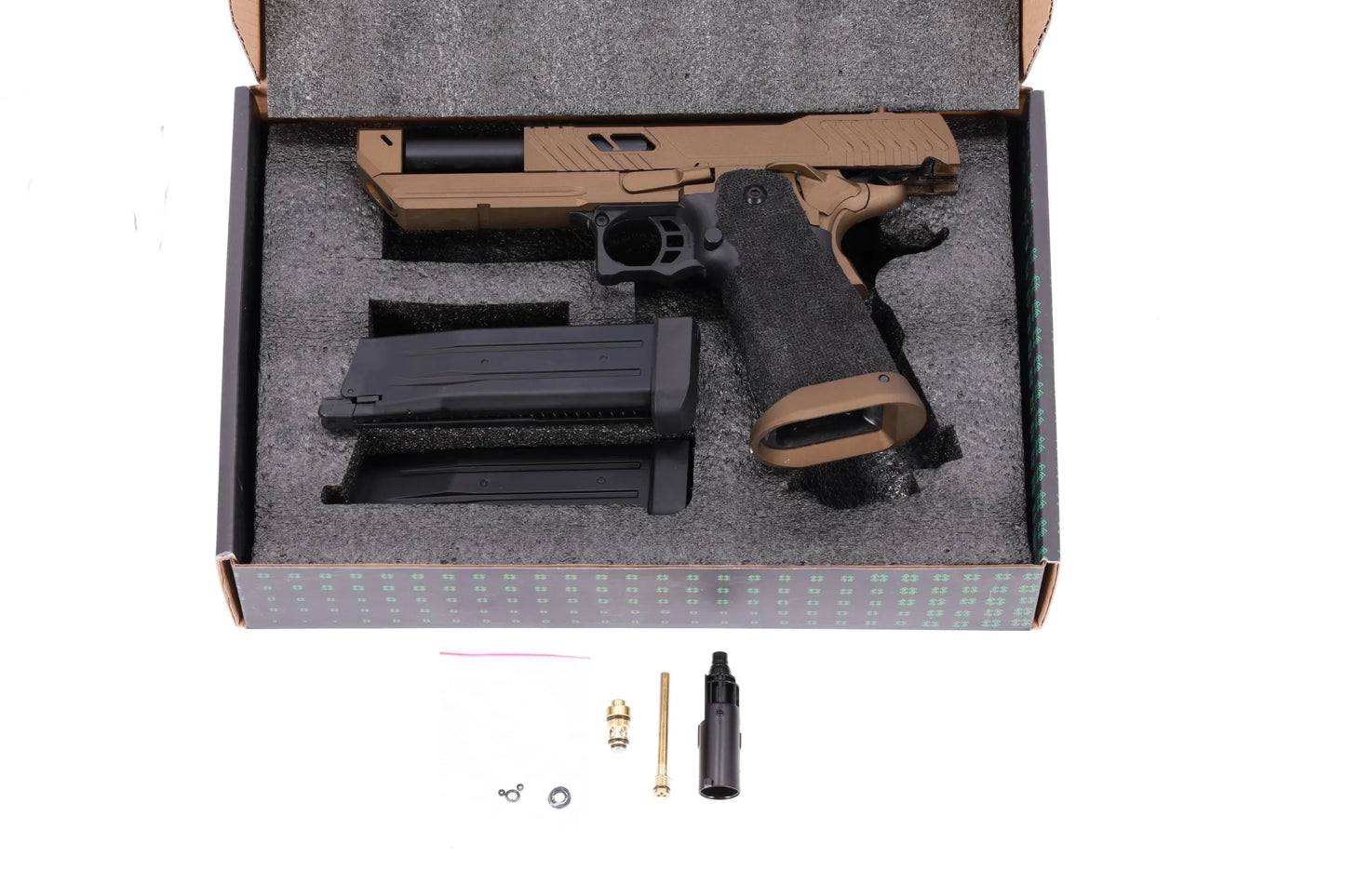 SA-VGP21 VAPOR™ Optics Ready Airsoft Pistoles Replika - Brown / Black