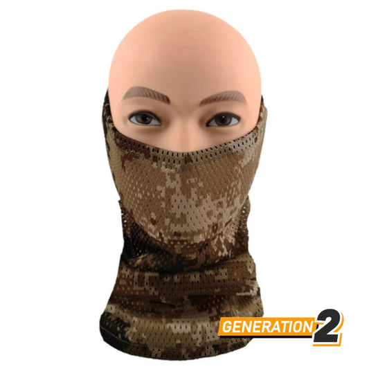 Fullface Warrior Protective Mask - Multicam Tropic