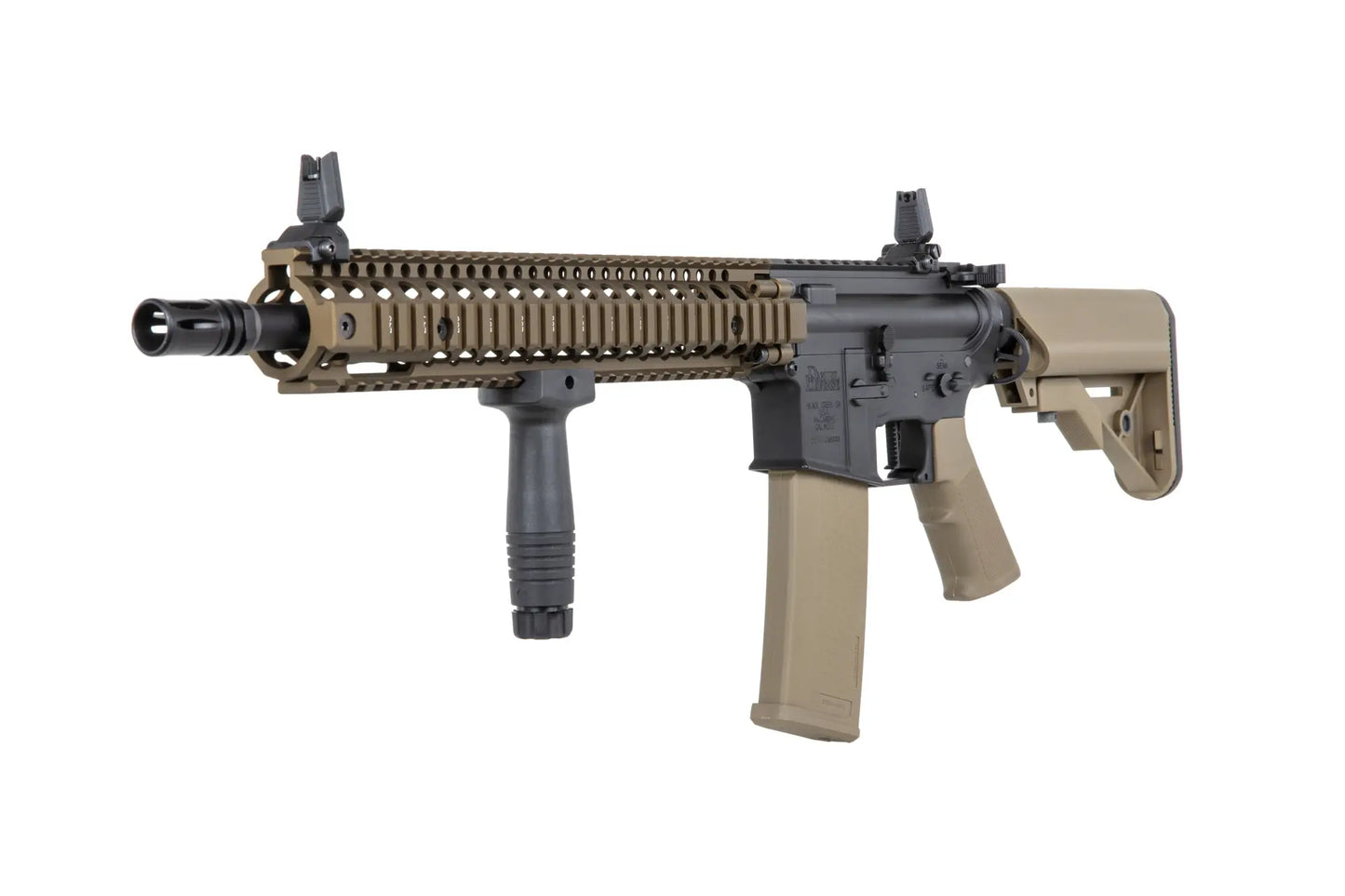 Specna Arms Daniel Defense® MK18 SA-P26 Prime™ Aster II ETU Brushless Motor Airsoft Replika - Chaos Bronze