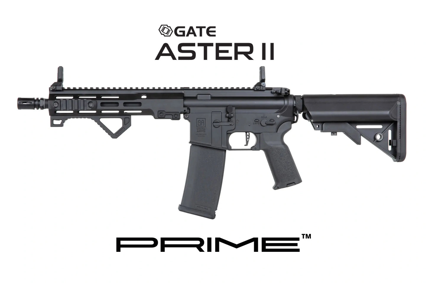 Specna Arms SA-P23 Prime™ Aster II ETU Brushless Motor Airsoft Replika - Black