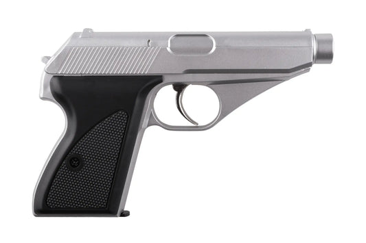 7.65 Green Gas Pistoles Replika - Silver