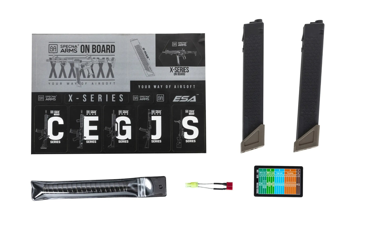 Specna Arms SA-FX02 FLEX™ BLDC™ HAL ETU Gen.2 Airsoft Replika - Half-Tan