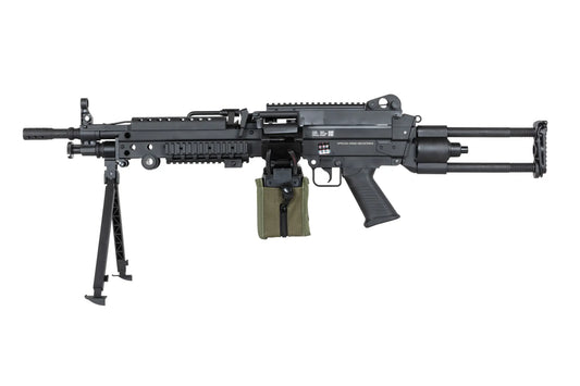 Specna Arms SA-F249 PARA FLEX™ GATE X-ASR™ Replika - Black