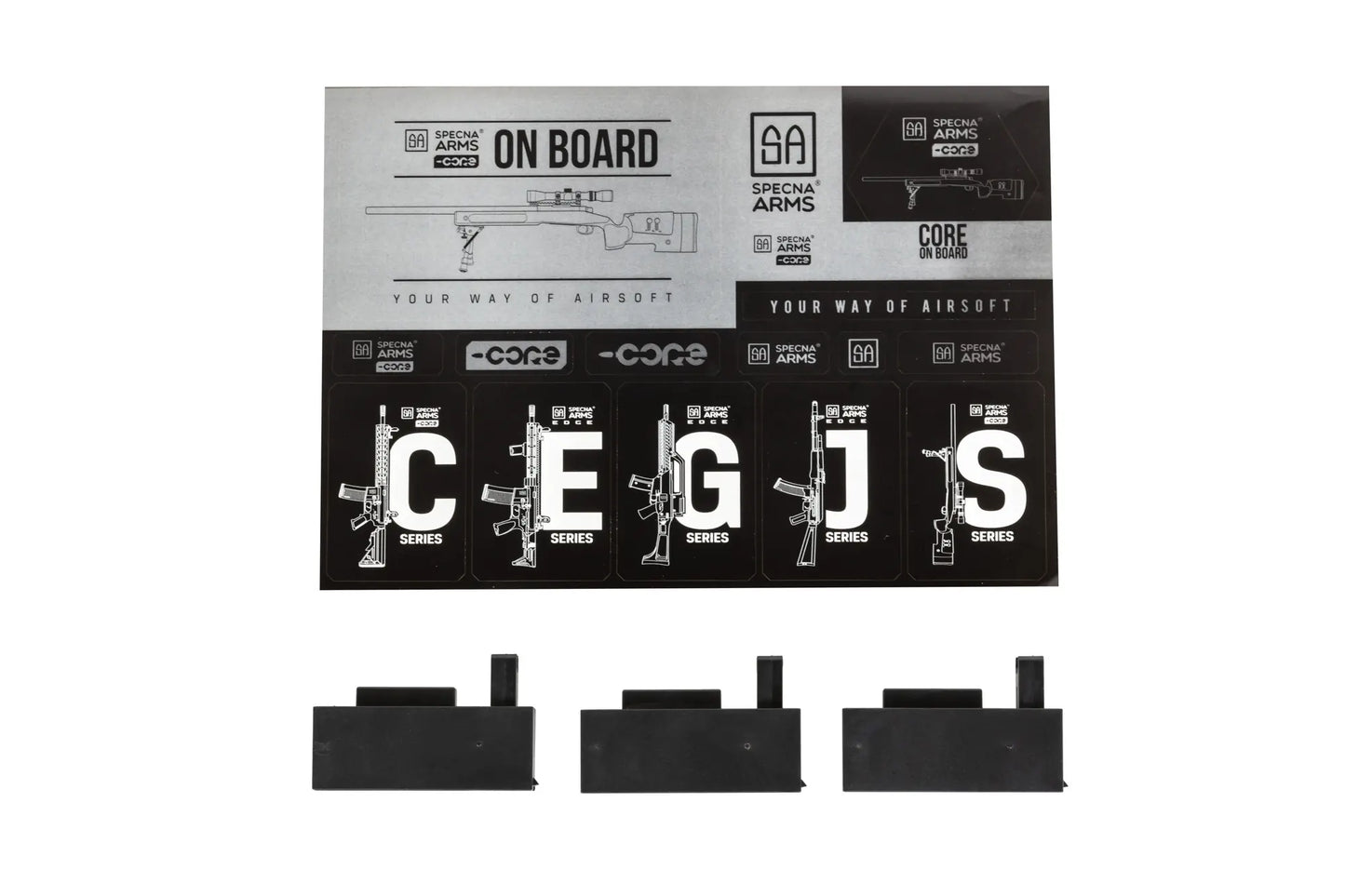 SA-S02 CORE™ High Velocity Snaipera Šautenes Airsoft Upgraded Replika Ar Tēmēkli Un Divkāji - Tan