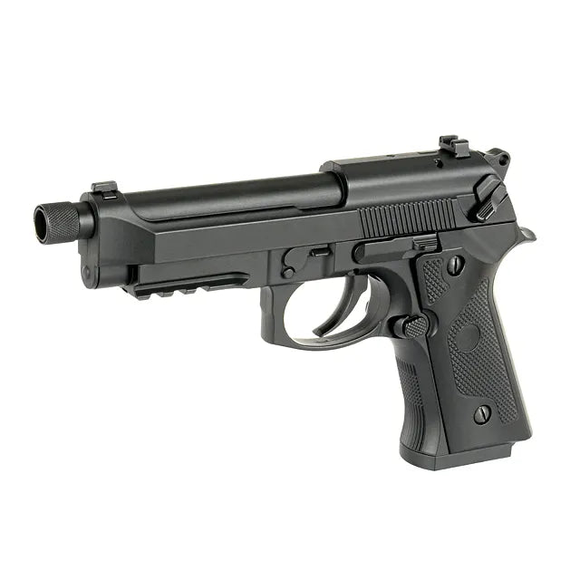 Type M92 Tactical AEP Elektriskā Pistoles Replika Ar Mosfetu - Black