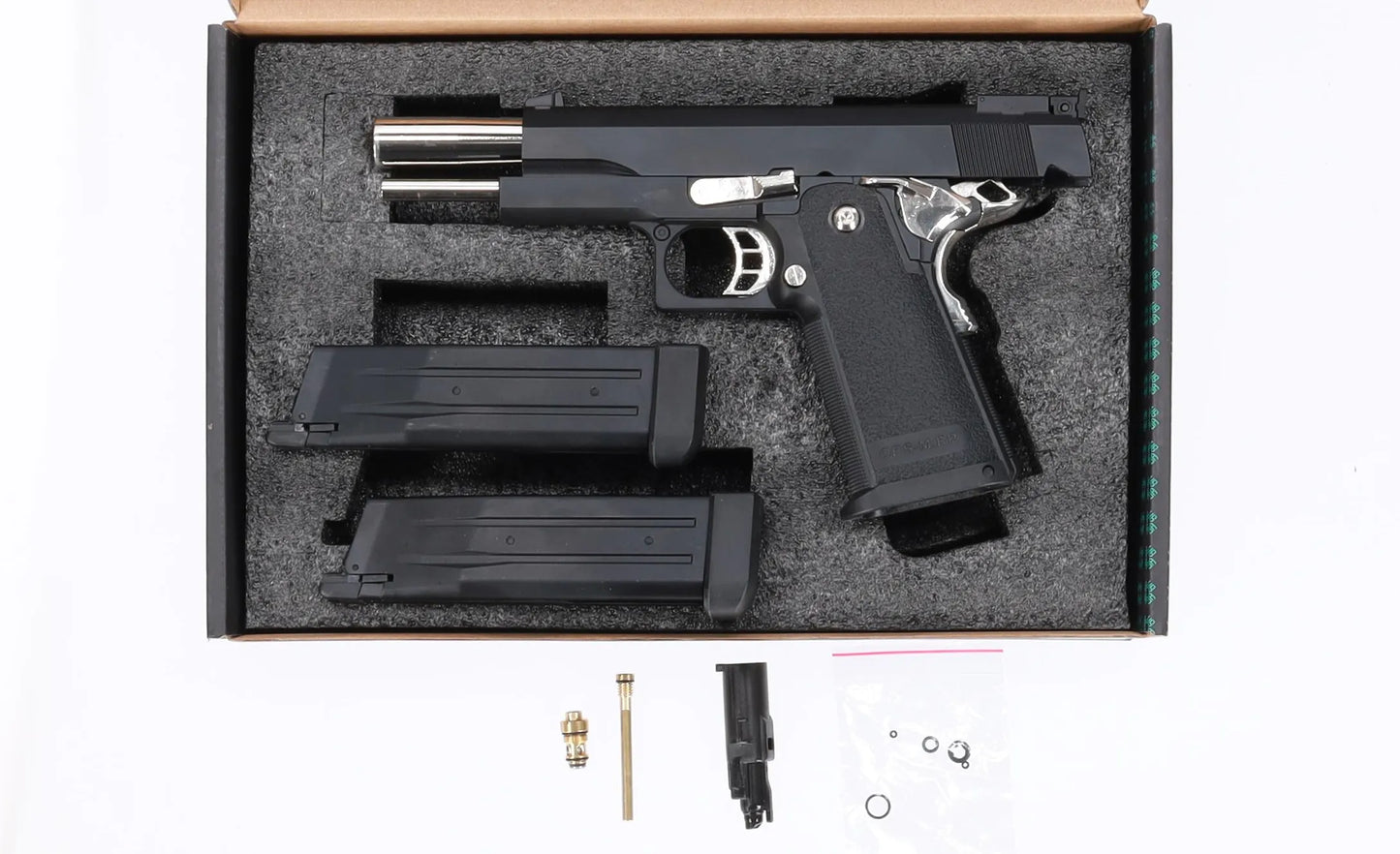 SA-VGP02 VAPOR™ Airsoft Pistoles Replika - Black / Silver