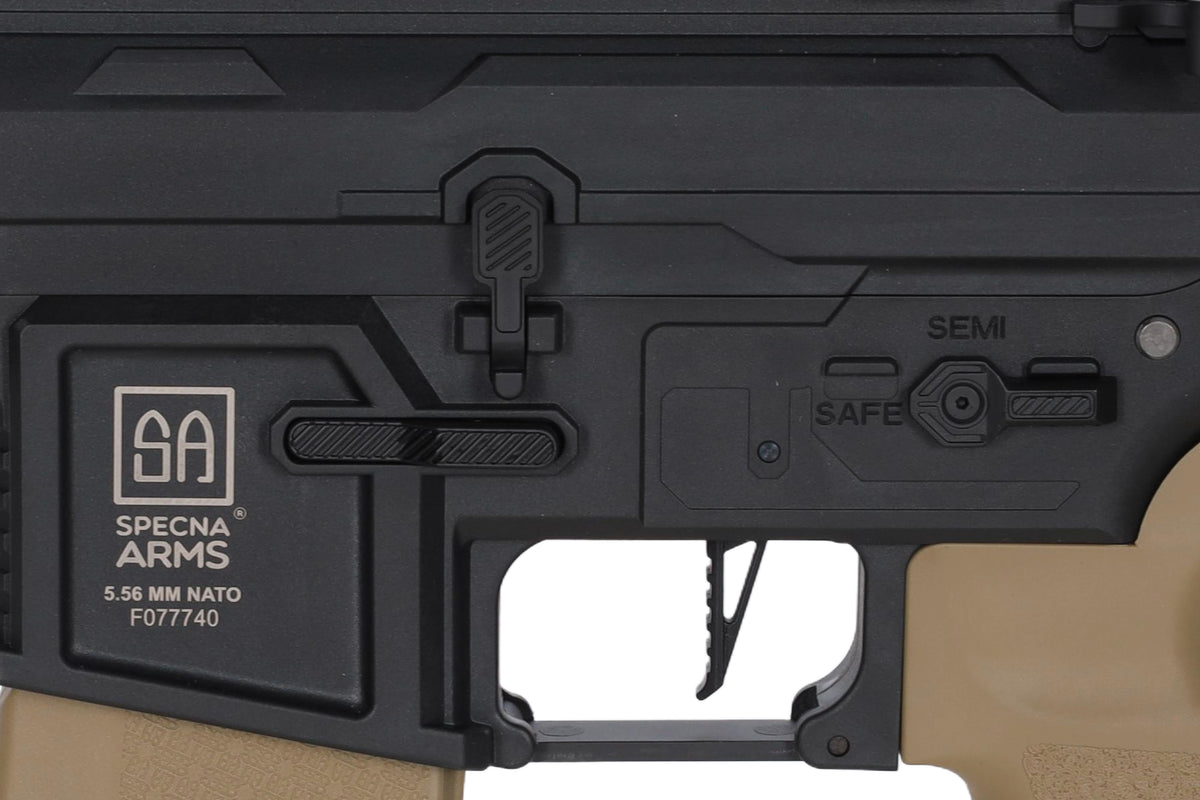 Specna Arms SA-F03 FLEX™ BLDC™ HAL ETU Gen.2 Airsoft Replika - Half-Tan