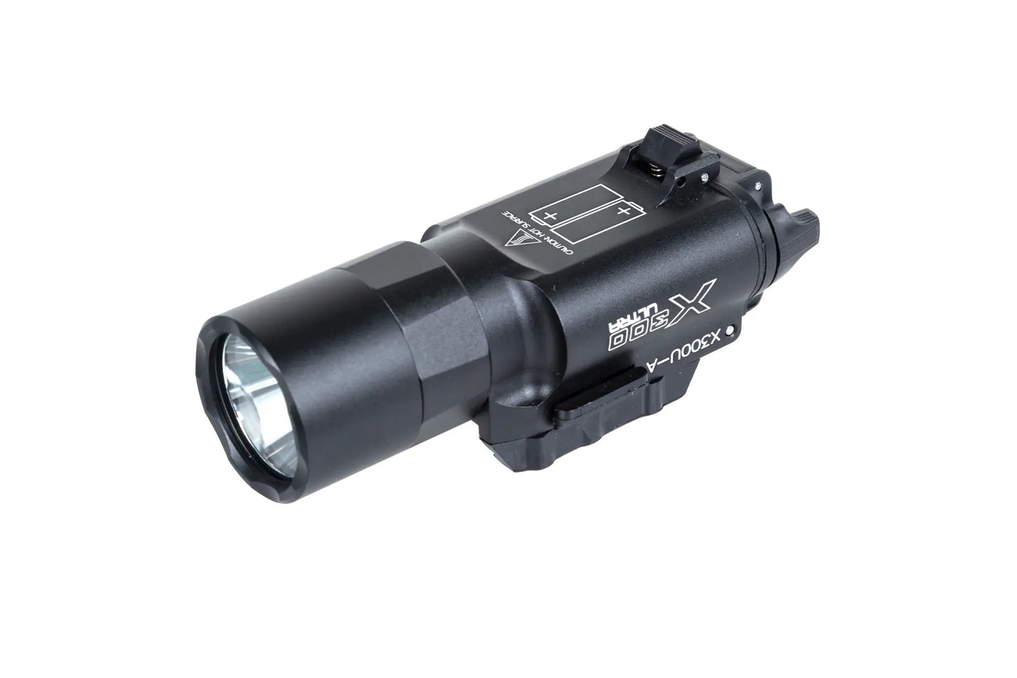 Wosport Taktiskais Lukturis Priekš Pistolēm FL-05 - Black