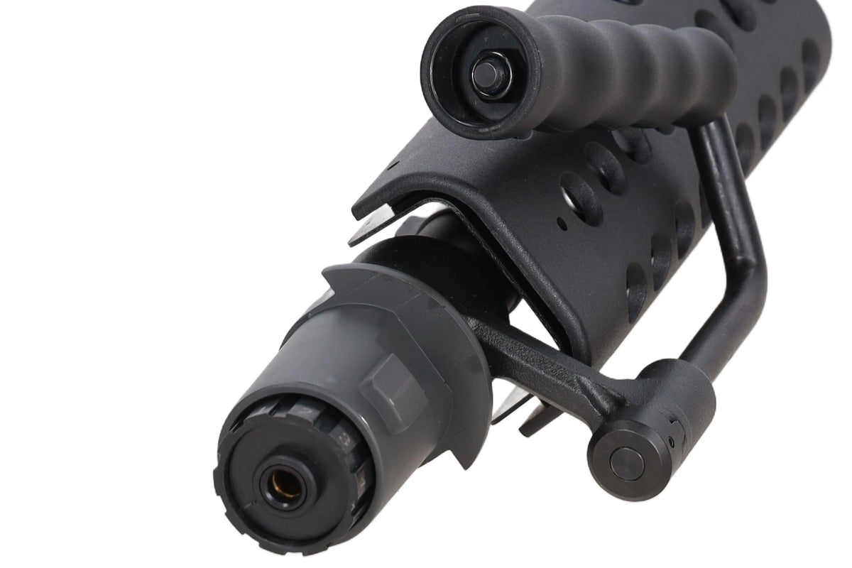 FN Herstal M249 MK2 Twin Motor EDGE AEG airsoft ložmetējs — melns