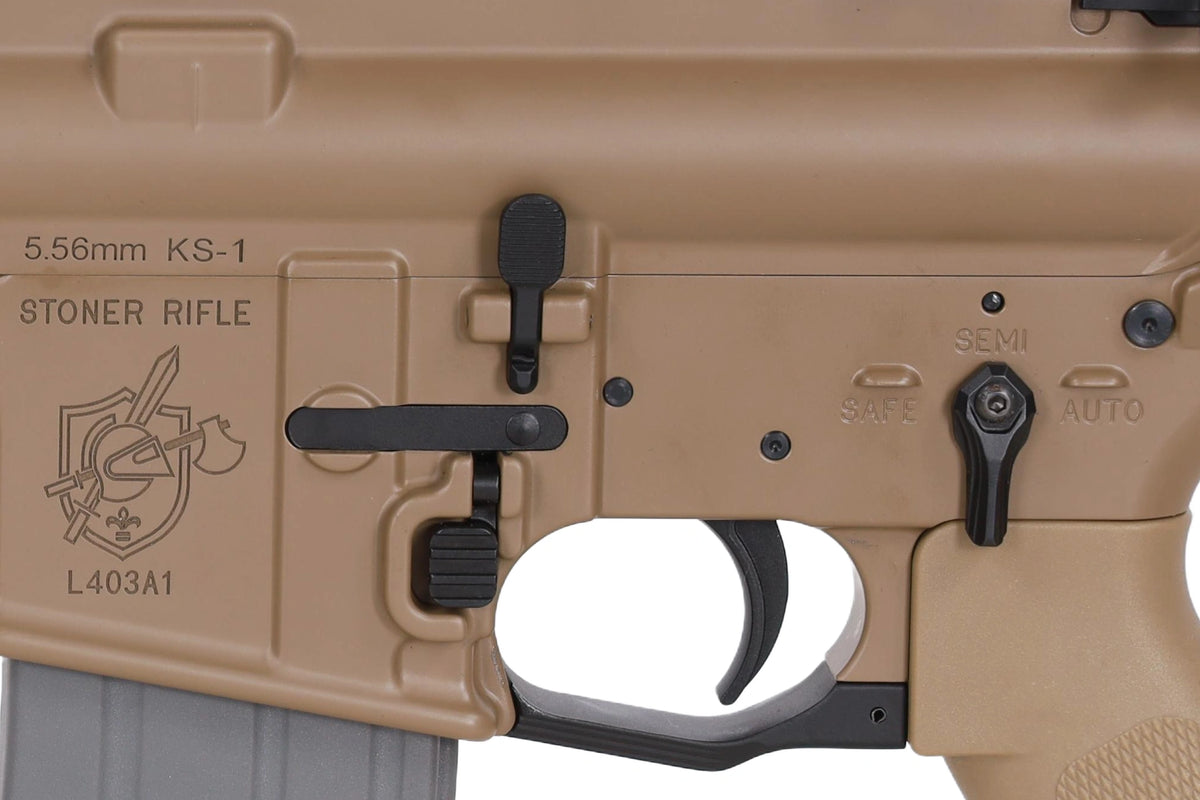 Knight's Armament Company KS-1 VAPOR GBBR replika 13,7″ — Tan