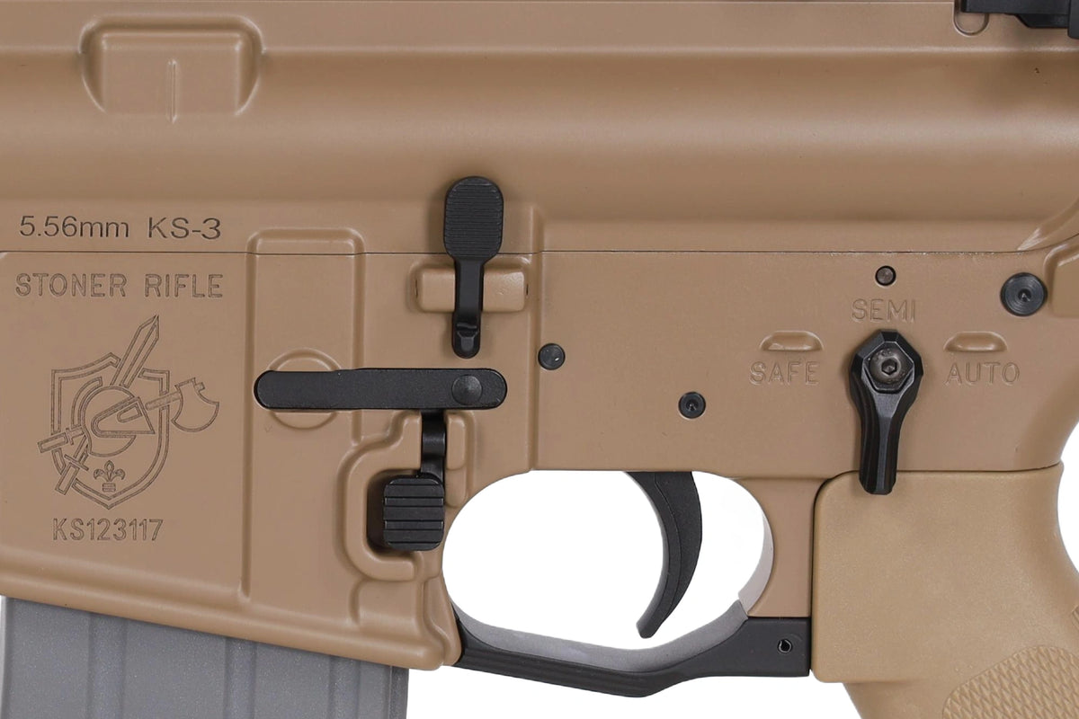 Knight's Armament Company KS-3 VAPOR GBBR replika 10,5″ — Tan