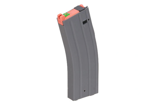 Specna Arms M4/M16 Real-Cap 30 BBs Green Gas aptvere GBBR replikām — Pelēka
