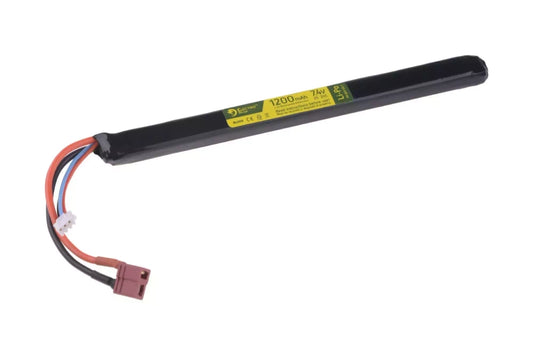 Akumulators LiPo 7.4V 1200mAh 20/40C - priekš AK - Deans