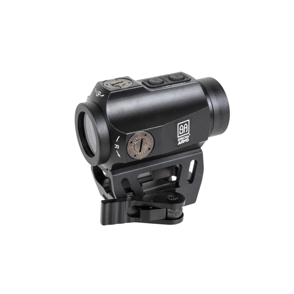 Specna Arms CORE™ Strike Red Dot Sight With High QD/Low Mount - Black