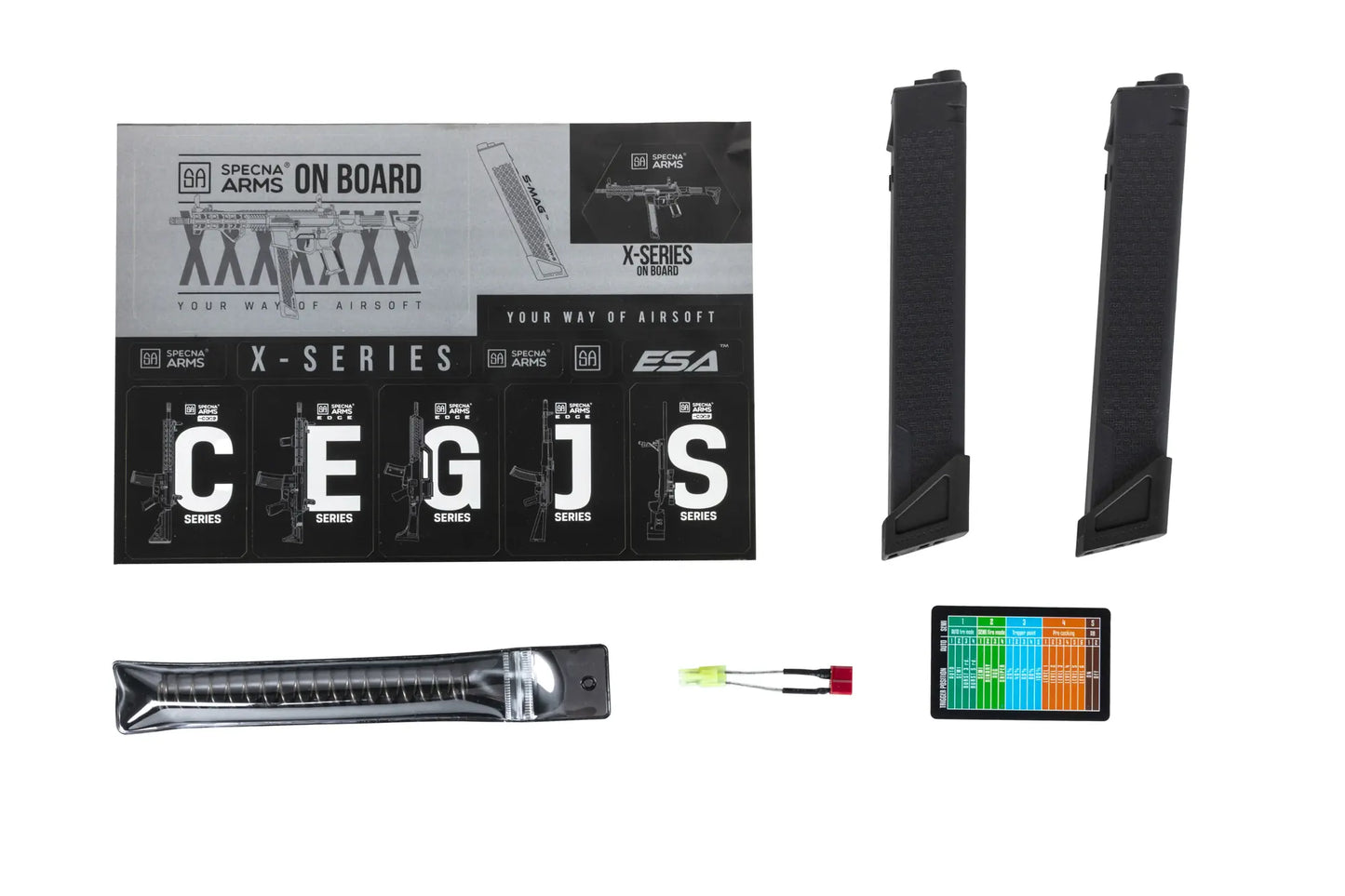 Specna Arms SA-FX02 FLEX™ BLDC™ HAL ETU Gen.2 Airsoft Replika - Black