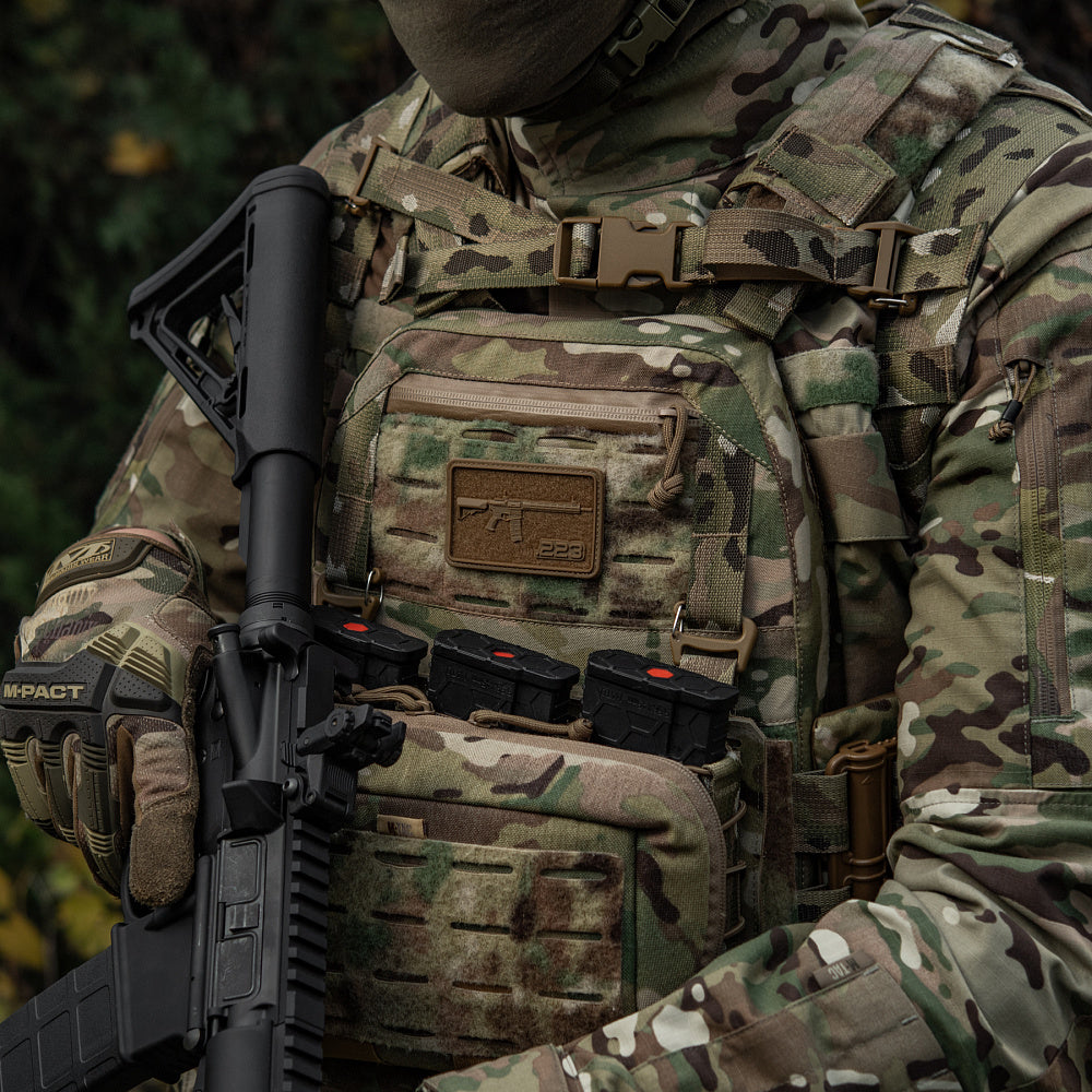 M-Tac Uzšuve AR-15 Velcro/PVC