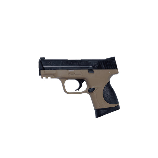 Smith & Wesson M&P9C Atsperes Pistoles Replika - Tan & Black