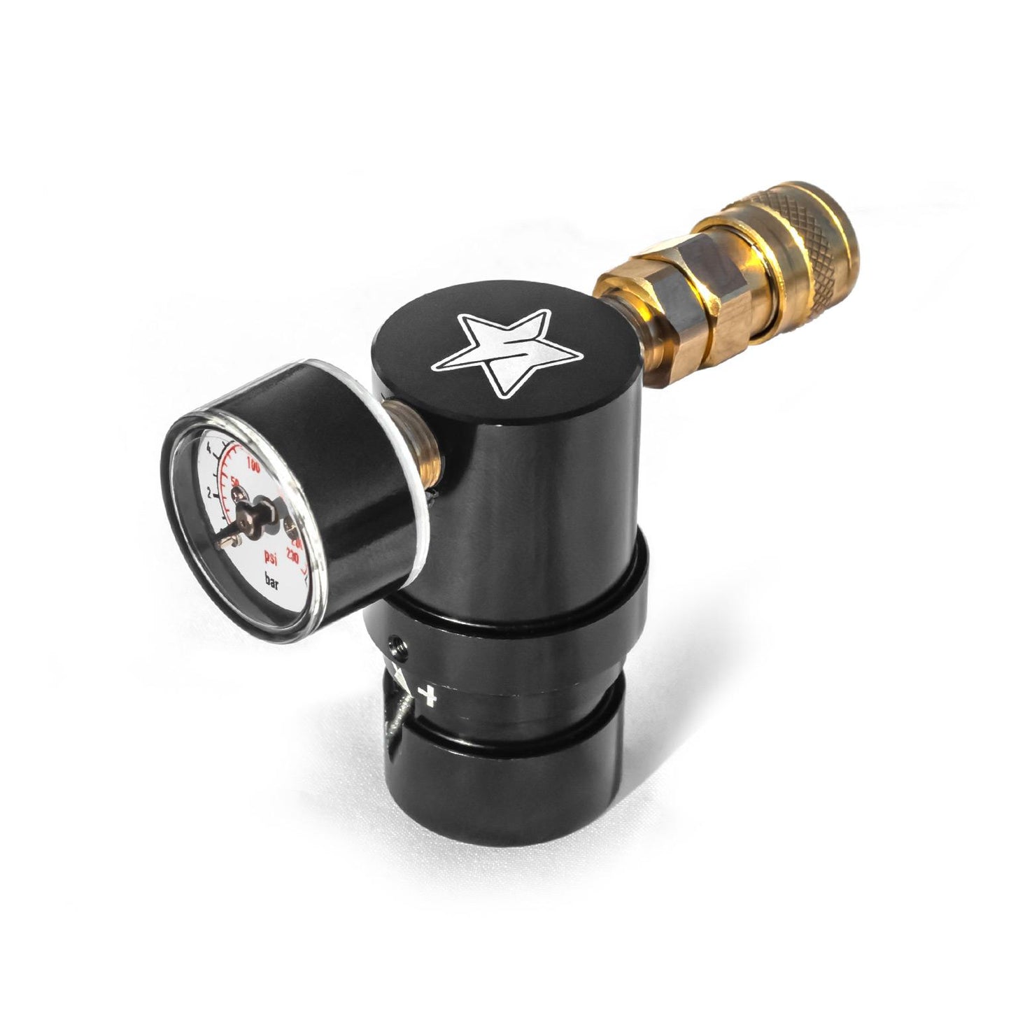 Spirit Field HPA Regulator G2 0-200psi - Black