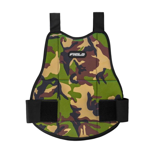 Field Aizsardības Veste - Black/Woodland Camo
