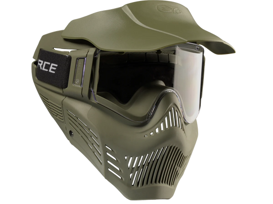 V-Force Armor Peintbola Maska - Olive
