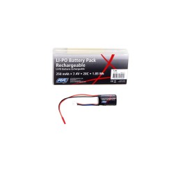 Akumulators HPA Li-Po 250mAh 7.4V 20C