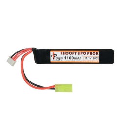 Akumulators Li-Po 1100mAh 11,1V 20C - Mini Tamiya