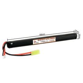 Akumulators Li-Po 1200mAh 7,4V 20C - Mini Tamiya